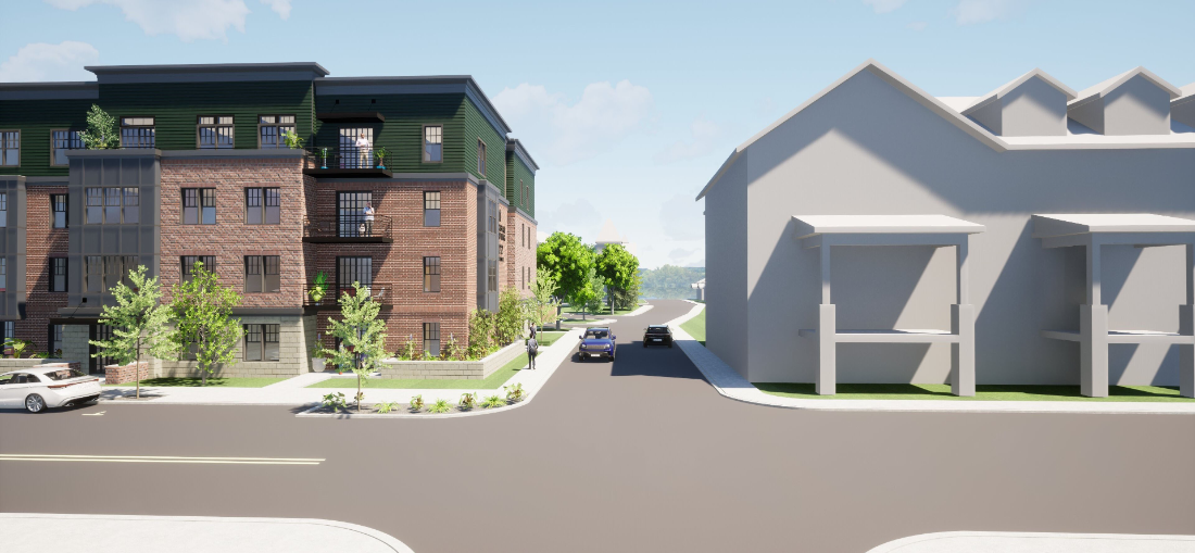 Sycamore Street perspective
